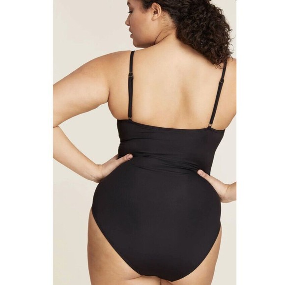 ANDIE Amalfi One Piece Swimsuit Size XXXL Black NWT Adjustable Strap Swim Beach - Picture 6 of 11